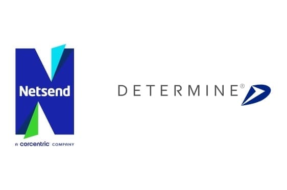 Netsend and Determine logos